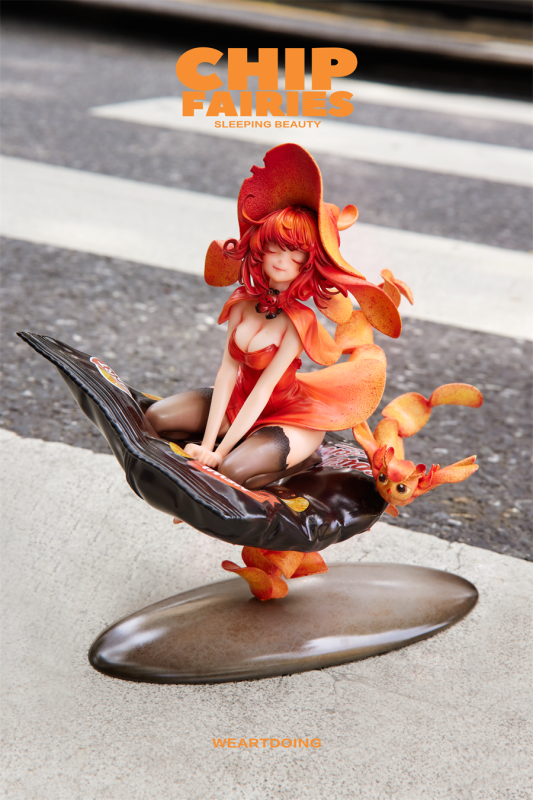 【Pre-order】WeArtDoing Studio Sleeping Beauty Pizza Fairies Cheese Supreme X Classic Tomato Figure Resin Statue