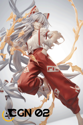 【Pre-order】ACGN 02 Studio 1/7 Scale Fujiwara no Mokou Resin Statue