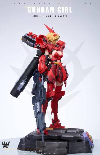 【Pre-order】Max Milk Studio 1/4 Scale Cos The SAZABI Gundam Girl Resin Statue