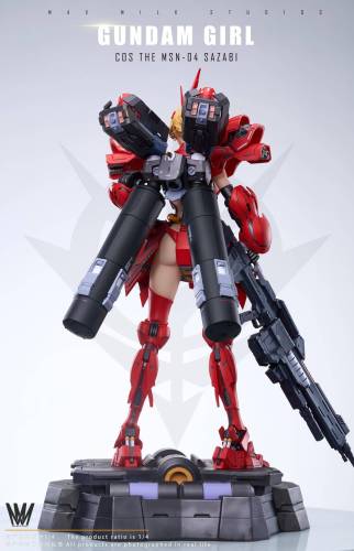 【Pre-order】Max Milk Studio 1/4 Scale Cos The SAZABI Gundam Girl Resin Statue