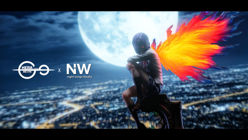 【Pre-order】HERA Studio × Night Wing Studio 1/6 &1/4 Scale Touka Resin Statue