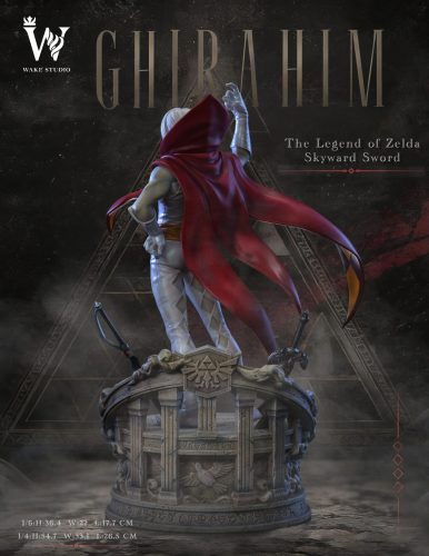 【Pre-order】Wake Studio 1/4 & 1/6 Scale Ghirahim Resin Statue
