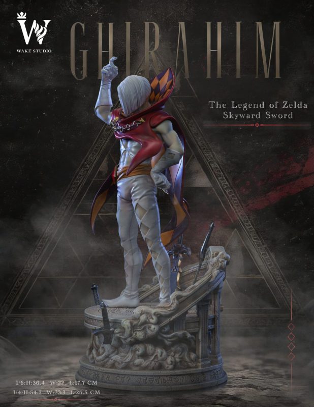 【Pre-order】Wake Studio 1/4 & 1/6 Scale Ghirahim Resin Statue