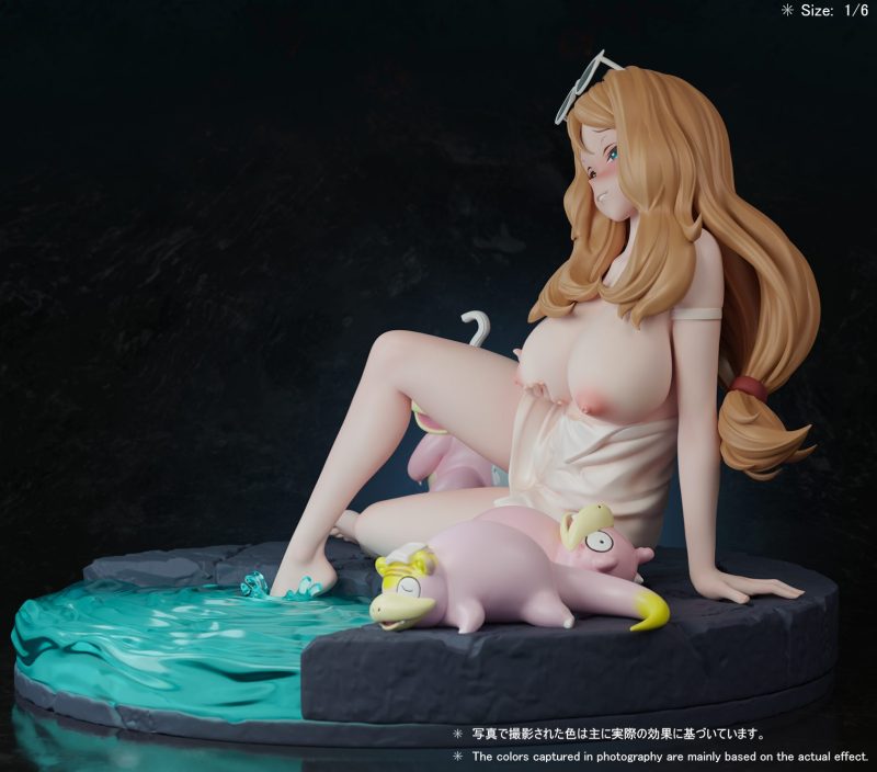 【Pre-order】Beast Studio 1/6 Scale Serena x Slowpoke Resin Statue