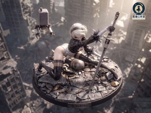 【Pre-order】Xingyuan Studio 1/6 & 1/4 Scale NieR: Automata – 2B (Post-Apocalyptic Warrior) Resin Statue