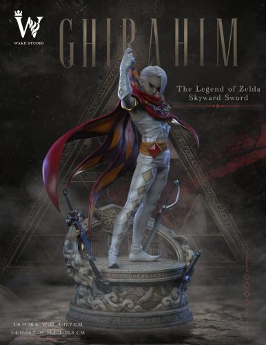 【Pre-order】Wake Studio 1/4 & 1/6 Scale Ghirahim Resin Statue