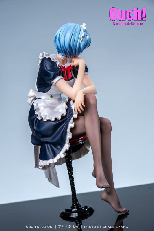 【Pre-order】Ouch! Studio Maid Outfit Girl Rei Ayanami Resin Statue