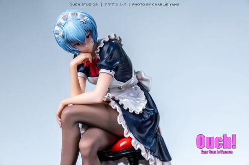 【Pre-order】Ouch! Studio Maid Outfit Girl Rei Ayanami Resin Statue