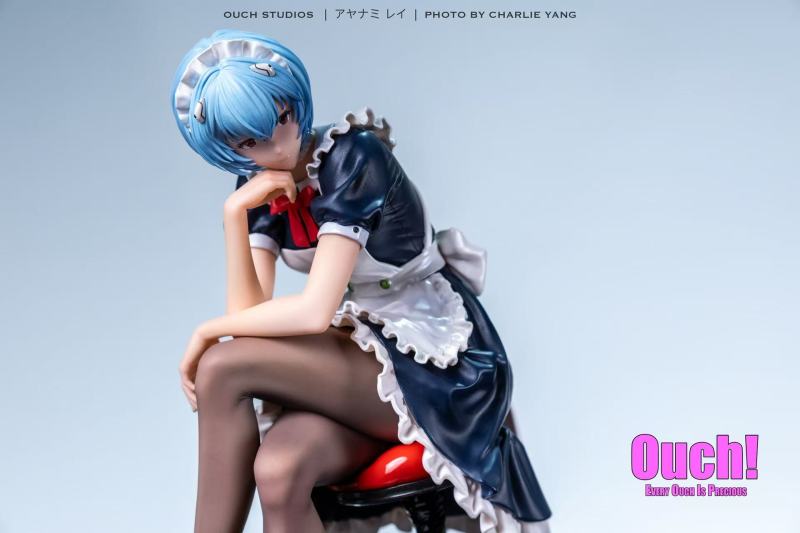 【Pre-order】Ouch! Studio Maid Outfit Girl Rei Ayanami Resin Statue