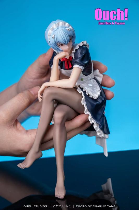 【Pre-order】Ouch! Studio Maid Outfit Girl Rei Ayanami Resin Statue