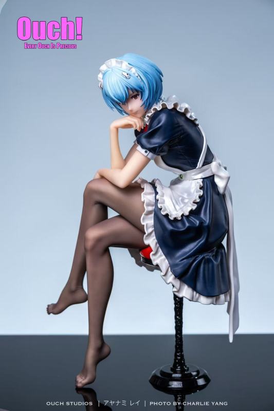 【Pre-order】Ouch! Studio Maid Outfit Girl Rei Ayanami Resin Statue