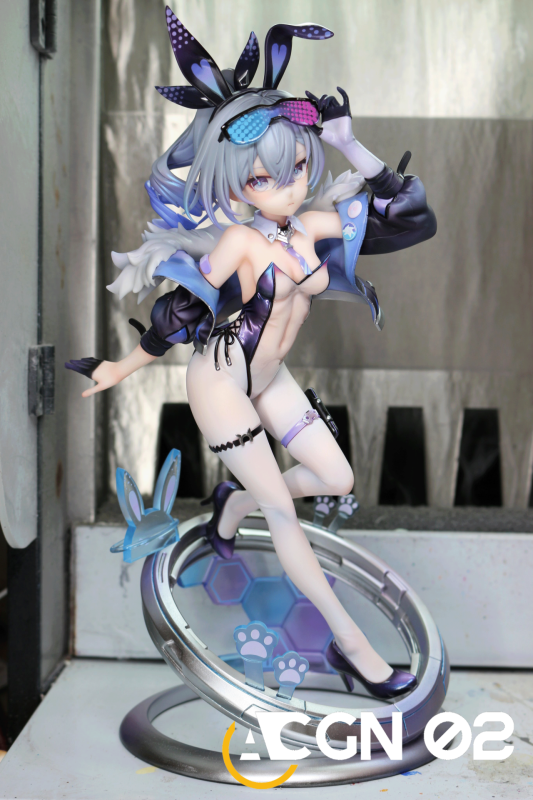 【Pre-order】ACGN 02 Studio 1/7 Scale Bunny Girl Silver Wolf & Sparkle Resin Statue