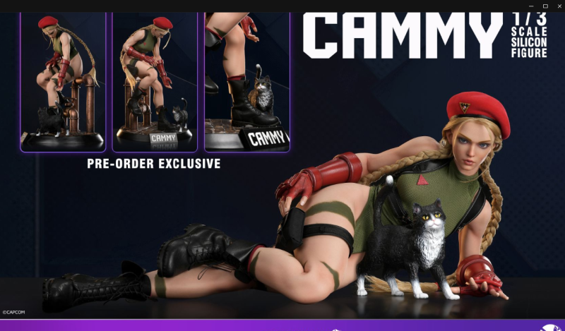 【Pre-order】Infinity Studio 1/3 Scale Street Fighter 6 Cammy Silicone Resin Statue