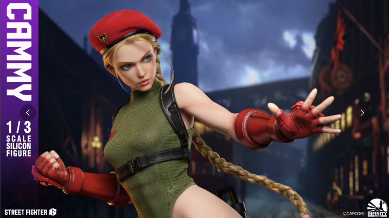 【Pre-order】Infinity Studio 1/3 Scale Street Fighter 6 Cammy Silicone Resin Statue