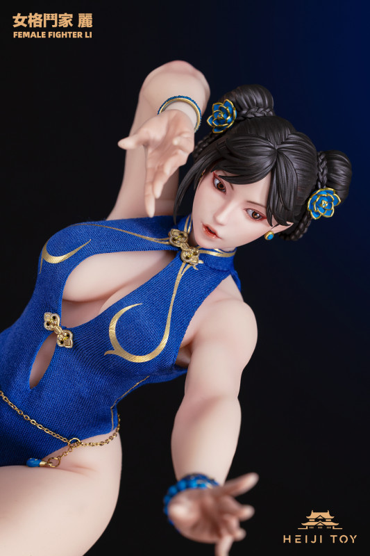 【Pre-order】HeiJi Toys Studio 1/6 Scale Female Fighter Chun-Li HJ001 (Articulated Figure) Resin Statue