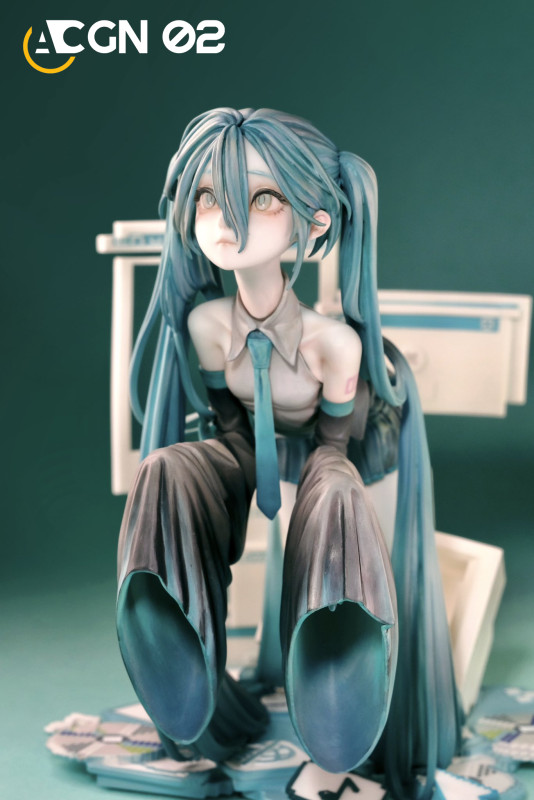 【Pre-order】ACGN 02 STUDIO 1/7 Scale MIKU Ghost Miku Resin Statue