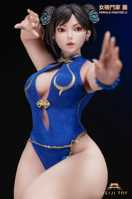 【Pre-order】HeiJi Toys Studio 1/6 Scale Female Fighter Chun-Li HJ001 (Articulated Figure) Resin Statue