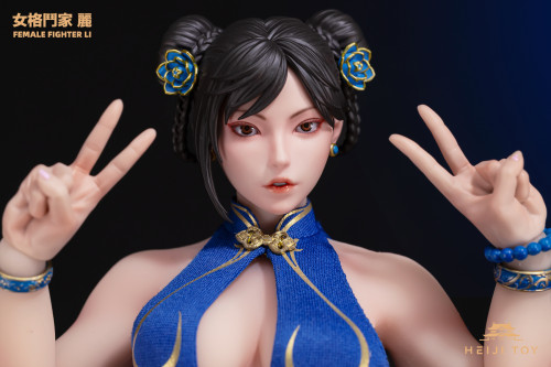 【Pre-order】HeiJi Toys Studio 1/6 Scale Female Fighter Chun-Li HJ001 (Articulated Figure) Resin Statue
