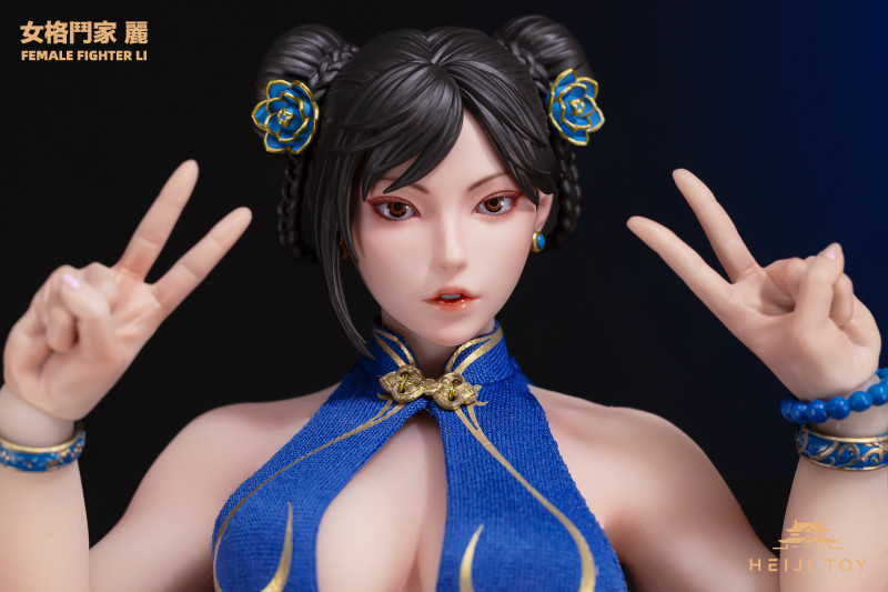 【Pre-order】HeiJi Toys Studio 1/6 Scale Female Fighter Chun-Li HJ001 (Articulated Figure) Resin Statue