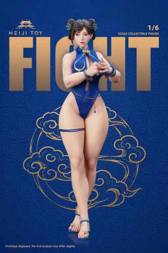 【Pre-order】HeiJi Toys Studio 1/6 Scale Female Fighter Chun-Li HJ001 (Articulated Figure) Resin Statue