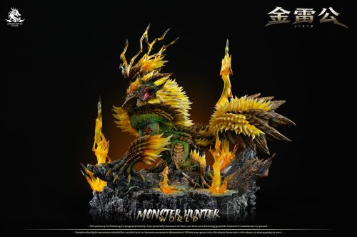 【Pre-order】Dragon Realm Studio Zinogre x Stygian Zinogre x Thunderlord Zinogre Resin Statue