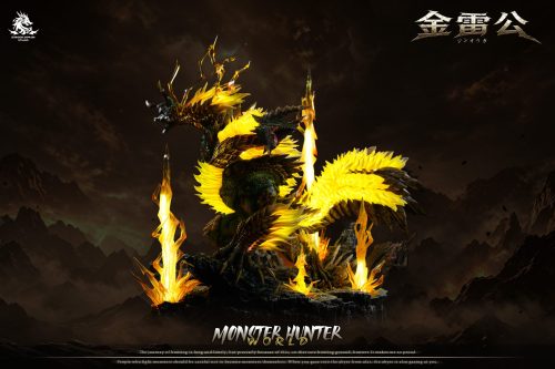 【Pre-order】Dragon Realm Studio Zinogre x Stygian Zinogre x Thunderlord Zinogre Resin Statue