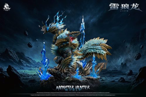 【Pre-order】Dragon Realm Studio Zinogre x Stygian Zinogre x Thunderlord Zinogre Resin Statue