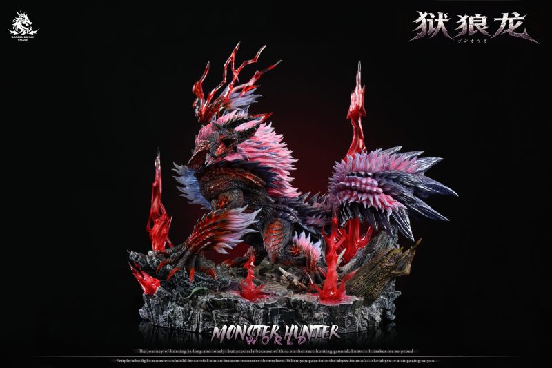 【Pre-order】Dragon Realm Studio Zinogre x Stygian Zinogre x Thunderlord Zinogre Resin Statue