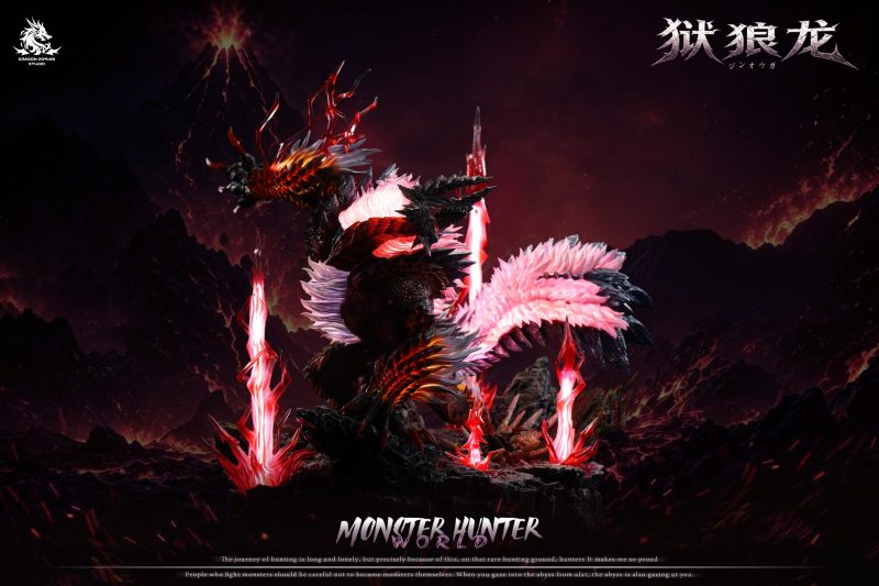 【Pre-order】Dragon Realm Studio Zinogre x Stygian Zinogre x Thunderlord Zinogre Resin Statue