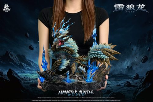 【Pre-order】Dragon Realm Studio Zinogre x Stygian Zinogre x Thunderlord Zinogre Resin Statue