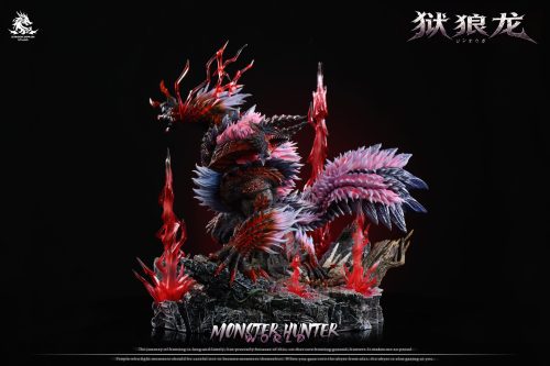 【Pre-order】Dragon Realm Studio Zinogre x Stygian Zinogre x Thunderlord Zinogre Resin Statue