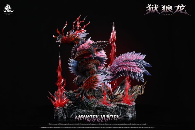 【Pre-order】Dragon Realm Studio Zinogre x Stygian Zinogre x Thunderlord Zinogre Resin Statue