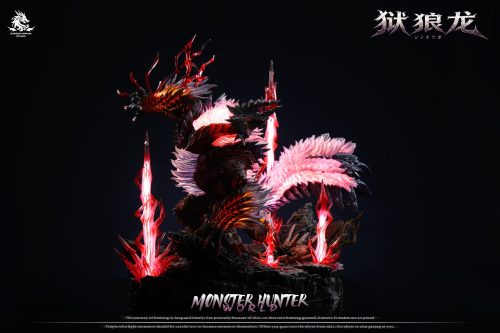 【Pre-order】Dragon Realm Studio Zinogre x Stygian Zinogre x Thunderlord Zinogre Resin Statue
