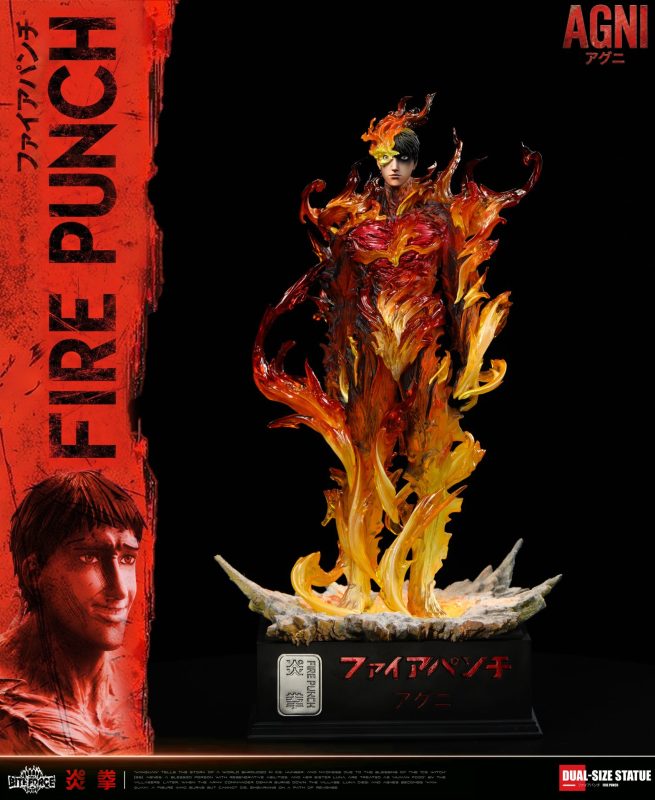 【Pre-order】BiteForce Studio 1/6 & 1/4 Scale Fire Punch Agni Resin Statue