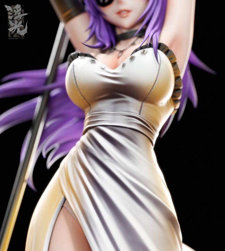 【Pre-order】Floating Light Studio 1/6 Scale Chrome Dokuro with LED Resin Statue