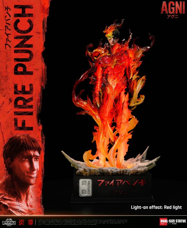 【Pre-order】BiteForce Studio 1/6 & 1/4 Scale Fire Punch Agni Resin Statue