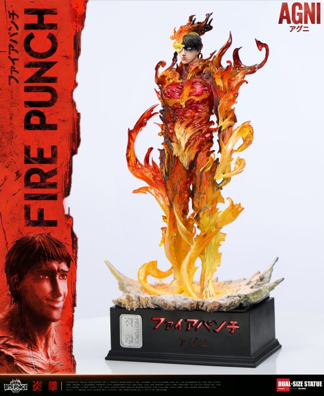 【Pre-order】BiteForce Studio 1/6 & 1/4 Scale Fire Punch Agni Resin Statue