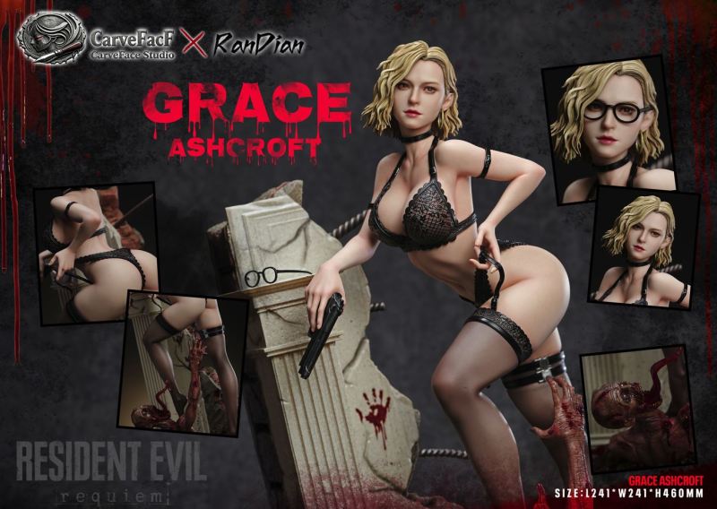 【Pre-order】CarveFace Studio x Ran Dian Studio 1/4 Scale Grace Resin Statue