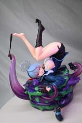 【Pre-order】HFK Studio 1/6 Scale Amau Aco vs PAN-chan Resin Statue