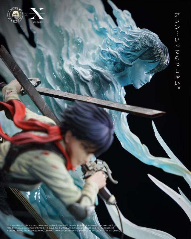 【Pre-order】Execution x Cedar Studio Goodbye Erenh (Mikasah vs Erenh) Resin Statue