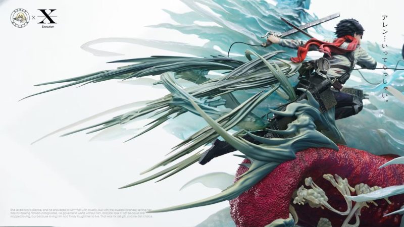 【Pre-order】Execution x Cedar Studio Goodbye Erenh (Mikasah vs Erenh) Resin Statue