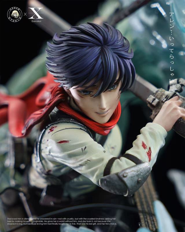 【Pre-order】Execution x Cedar Studio Goodbye Erenh (Mikasah vs Erenh) Resin Statue