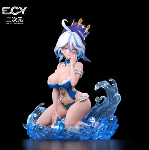 【Pre-order】THE 2D DIMENSION Studio 1/6 Scale Furina – Custom Swimwear Version Statue Resin Statue