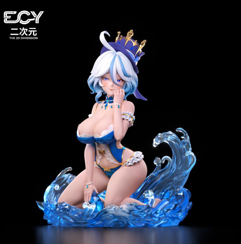 【Pre-order】THE 2D DIMENSION Studio 1/6 Scale Furina – Custom Swimwear Version Statue Resin Statue
