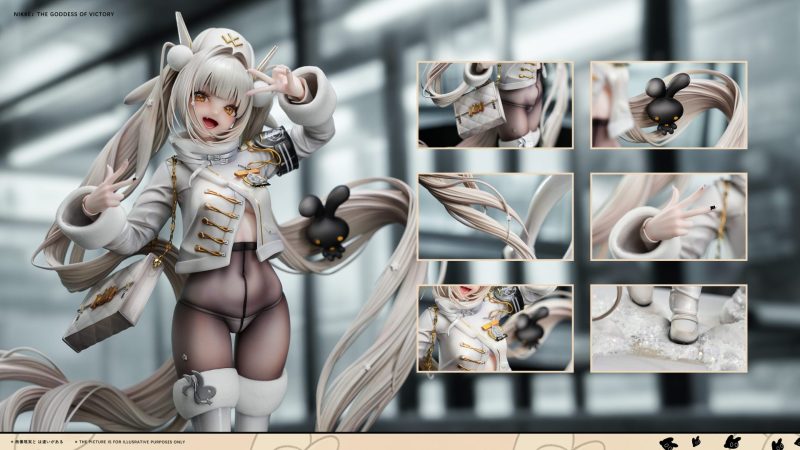 【Pre-order】Genius Bee-Studio 1/7&1/4  Scale NIKKE – Blanc – Lucky Express Resin Statue