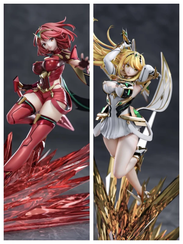 【Pre-order】Mengya Xiang Studio 1/6  Scale Xenoblade Chronicles – Mythra & Pyra Resin Statue