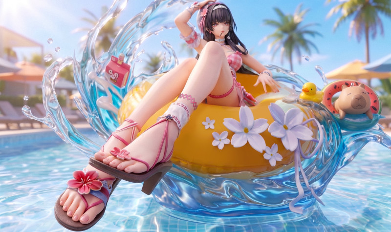 【Pre-order】Yao Meng Meng Studio 1/6 Scale Swimsuit Chisaki Resin Statue