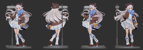 【Pre-order】Bunny Cast Studio 1/6 Scale Frieren Winter Costume Design GK Resin Statue