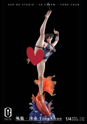 【Pre-order】HBS Studio 1/4 Scale Sa Charm - Chun-Li Resin Statue
