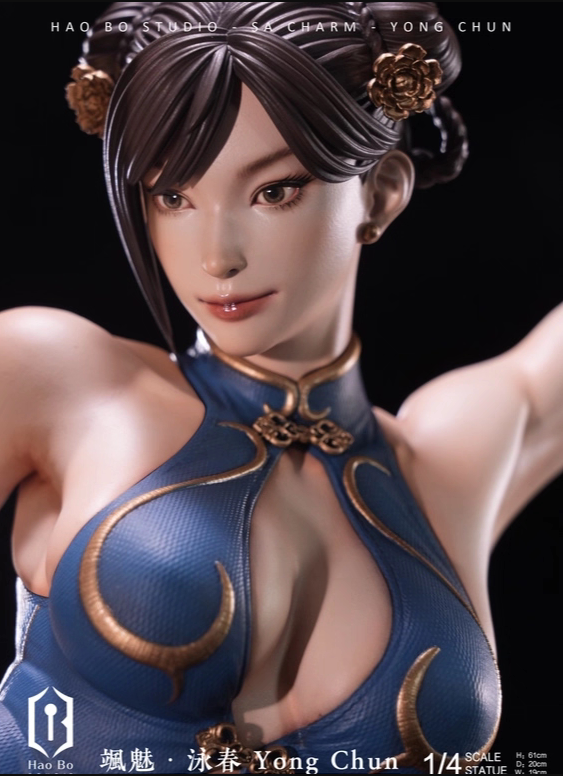 【Pre-order】HBS Studio 1/4 Scale Sa Charm - Chun-Li Resin Statue